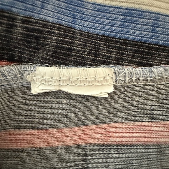 Zara Multicolor Striped Long Sleeve Dress - Picture 8 of 8